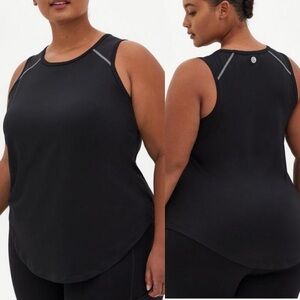 NWT Torrid size 1 black tech tank